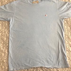 Champion Logo T-Shirt (Baby Blue/Light Blue)